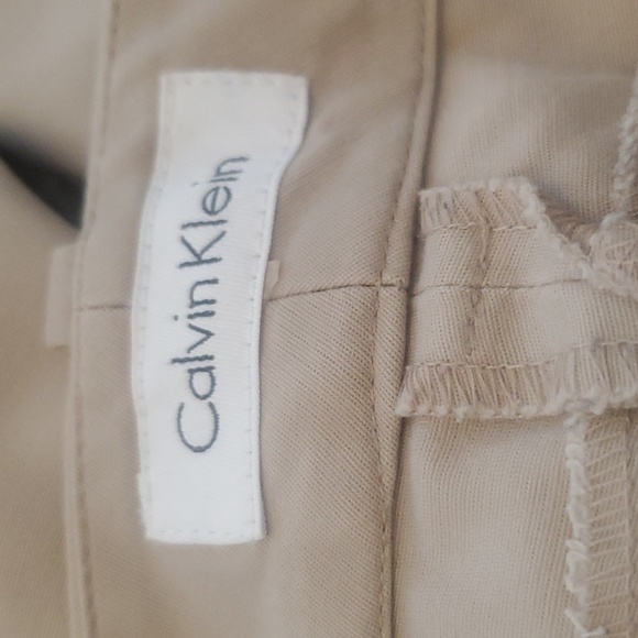 🦋Calvin Klein Khaki Ankle Zip Pants - Picture 6 of 6